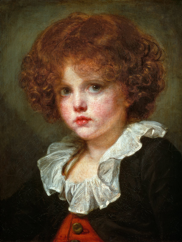 Boy in a Red Waistcoat von Jean Baptiste Greuze