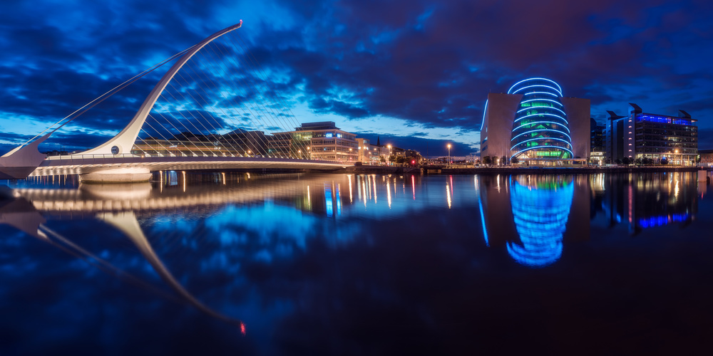 Dublin - Samuel Beckett Bridge von Jean Claude Castor