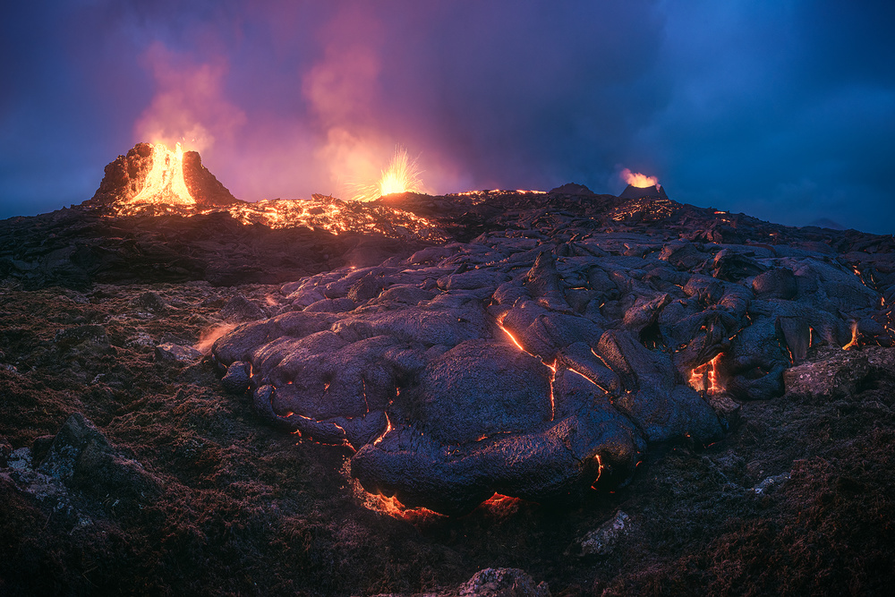 Iceland - Go With The Flow von Jean Claude Castor