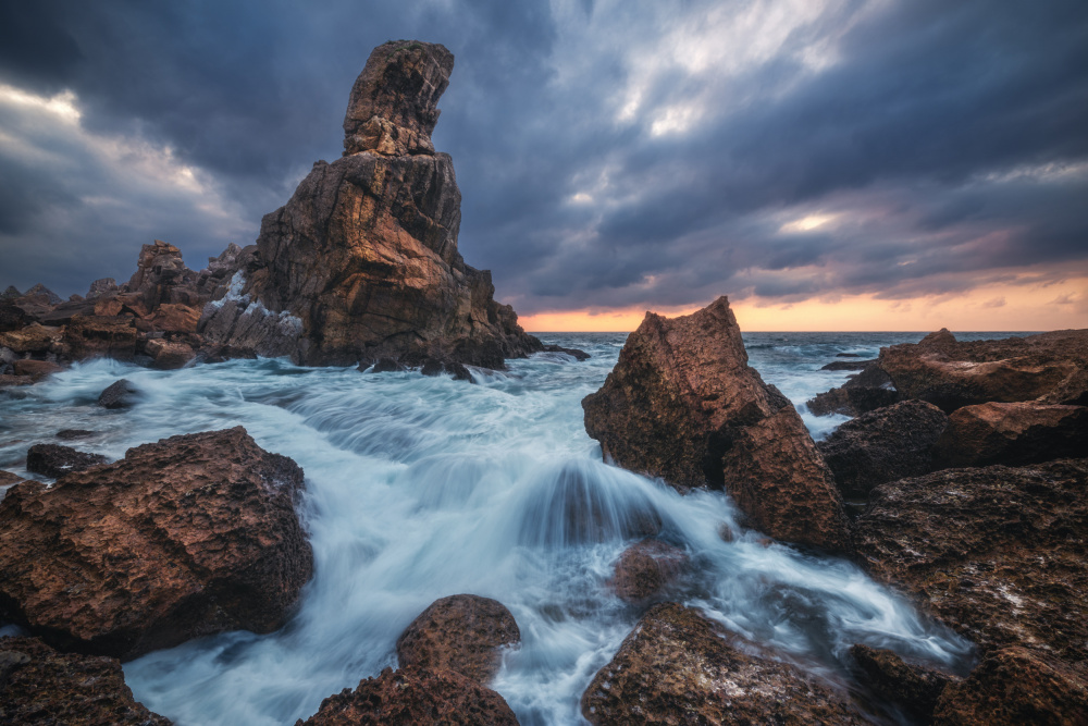 Spain - Urros de Liencres Sunset von Jean Claude Castor