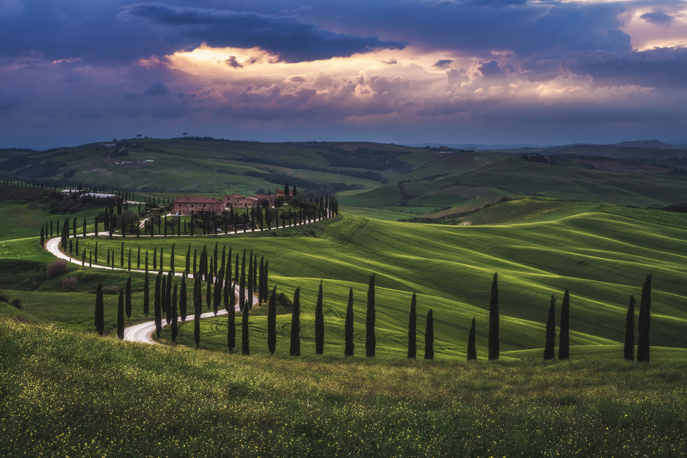 Tuscany - Crete Senesi von Jean Claude Castor