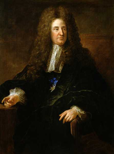 Portrait of Jules Hardouin Mansart (1646-1708) von Jean François de Troy