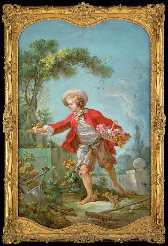 The Gardener, 1754/55 von Jean Honoré Fragonard