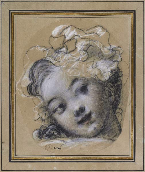 Mädchen mit Kappe von Jean Honoré Fragonard