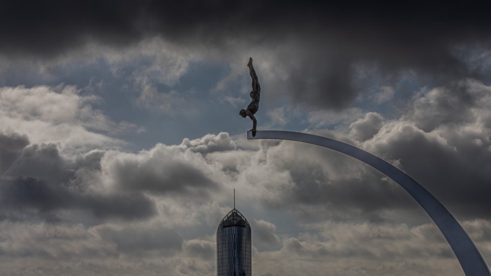 Le Plongeur et son arc von Jean-Marc Aloy