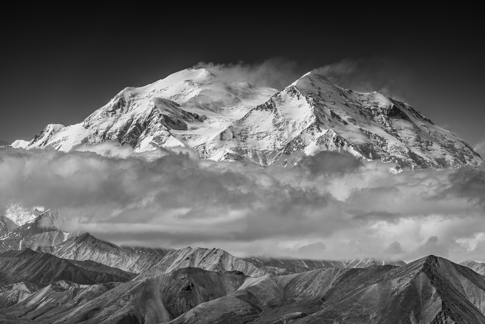 Denali from the opposing ridge line von Jeffrey C. Sink