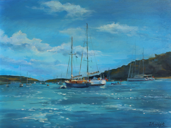 Salcombe Yachts, Perfect Day von Jennifer Wright