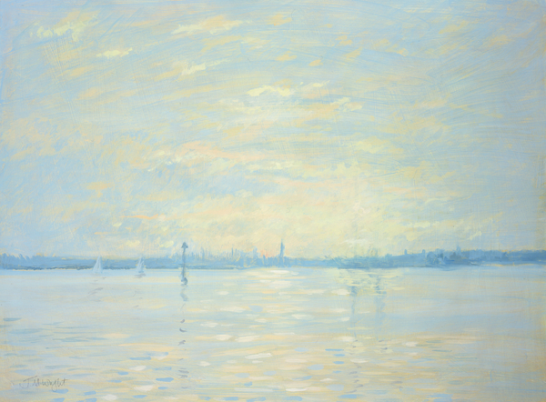 Southampton Water, Sunset von Jennifer Wright