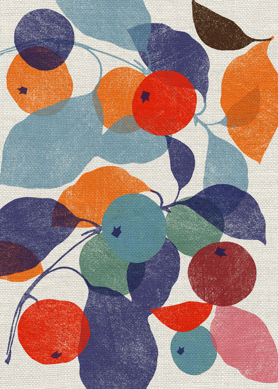 Printed Apples von Jenny Frean