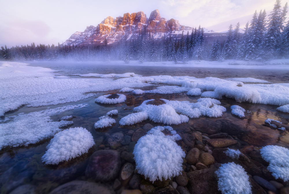 Rocky Mountain‘s Winter Charm von Jenny L. Zhang ( 雨田）