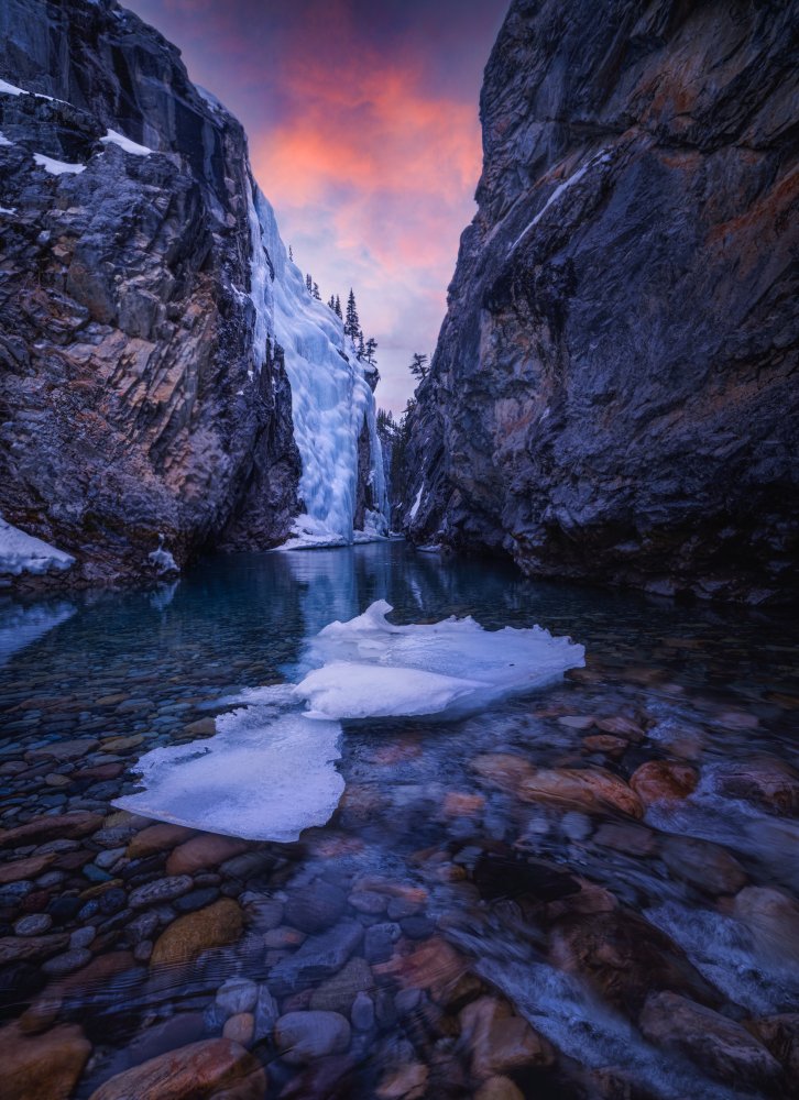 Rocky Mountain in Early Spring von Jenny L. Zhang ( 雨田）