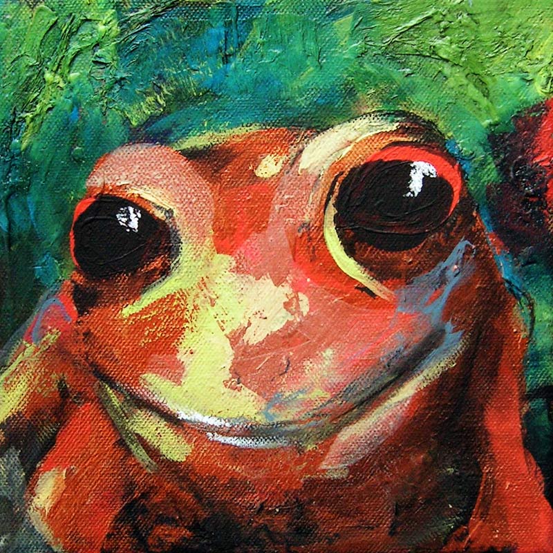 Frosch 4 von Jessi Kobek