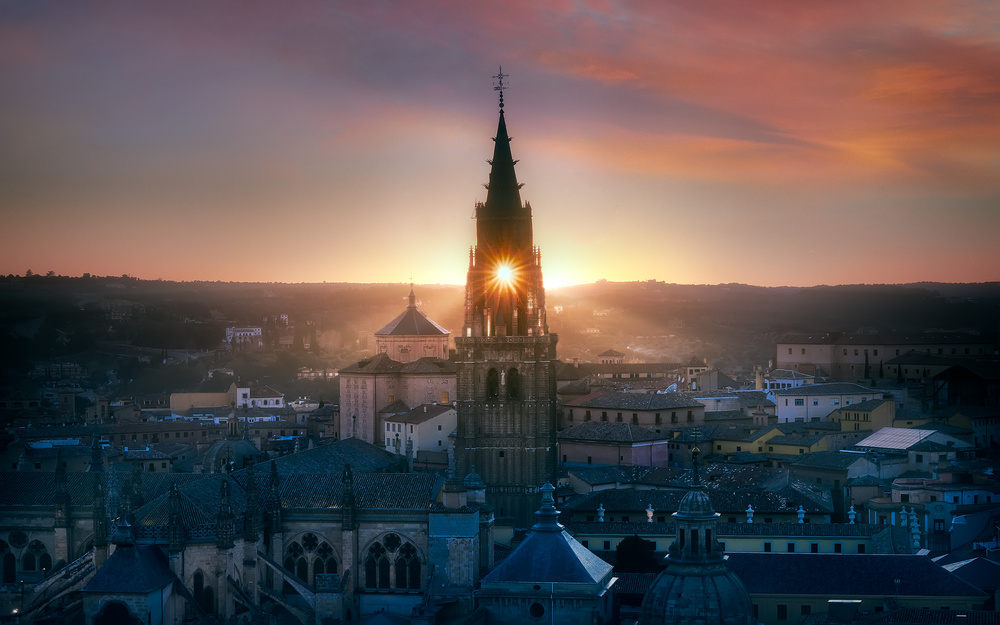 Toledo City - One Moment In Time von Jesus M. Garcia