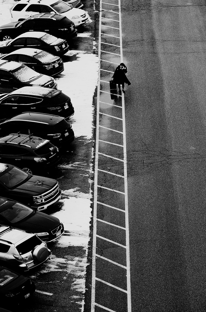 At parking lot von Jian Wang