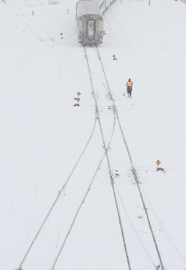 Railway workers