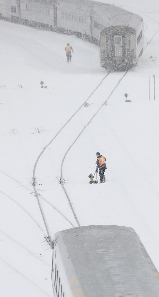 Railway workers von Jian Wang