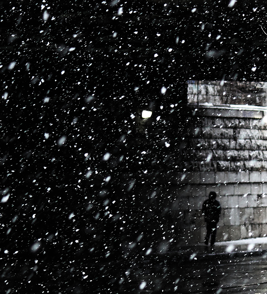 In snow #1 von Jian Wang