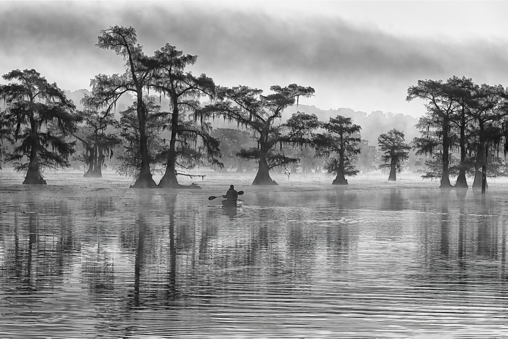 Canoeing von Jiangping Chang