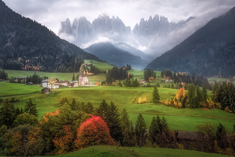 Fall Colors at  Dolomites von Jianping Yang