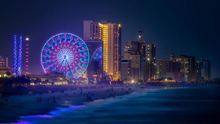 Summer Evening at the Beach