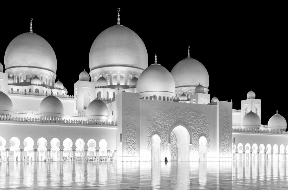 Light of Abu Dhabi Grand Mosque von Jie Jin