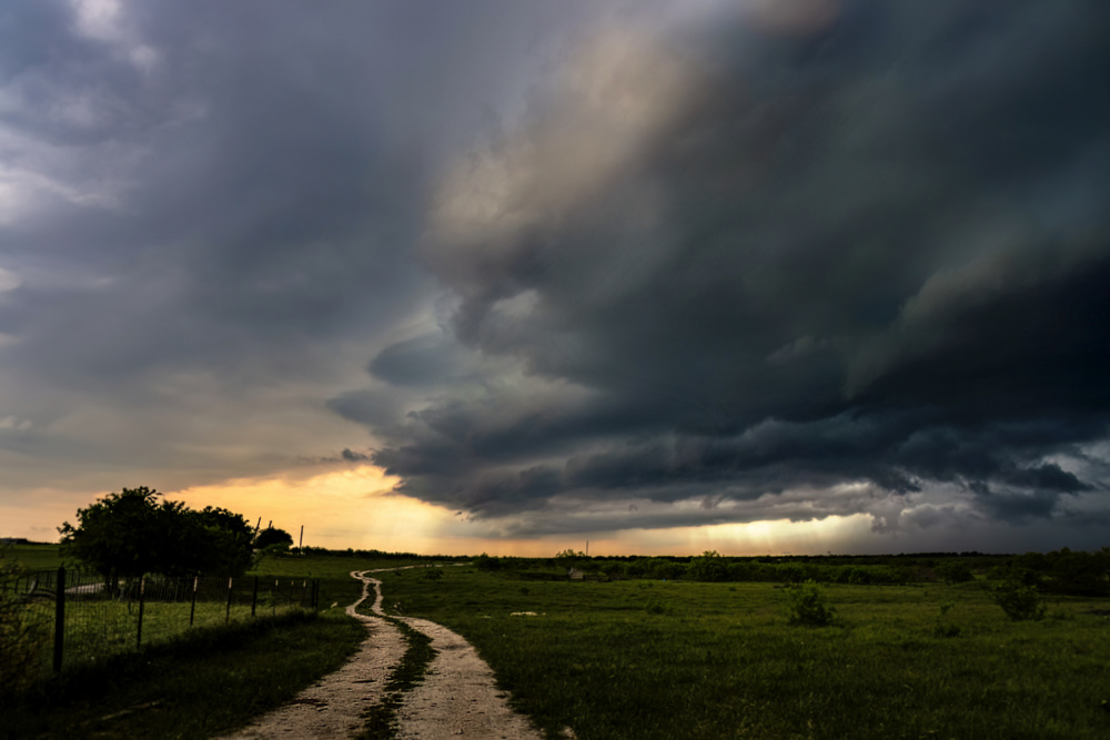 Texas storm von Jie Jin