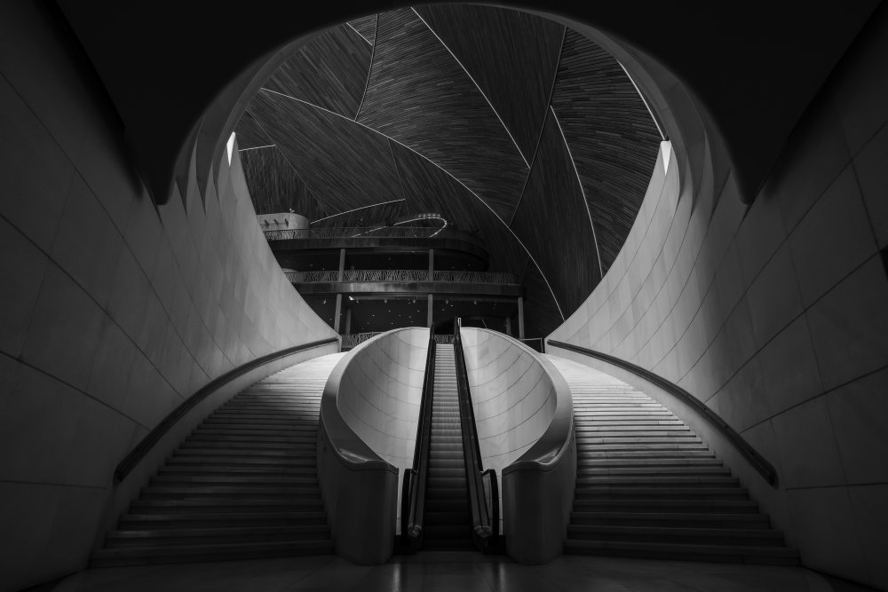 The escalator in the light von Jimmy Xiao