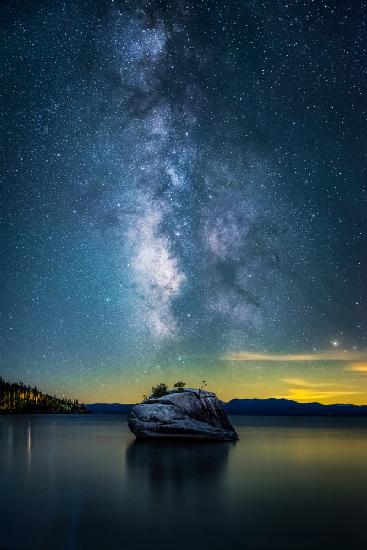 Bonsai Rock Milky Way