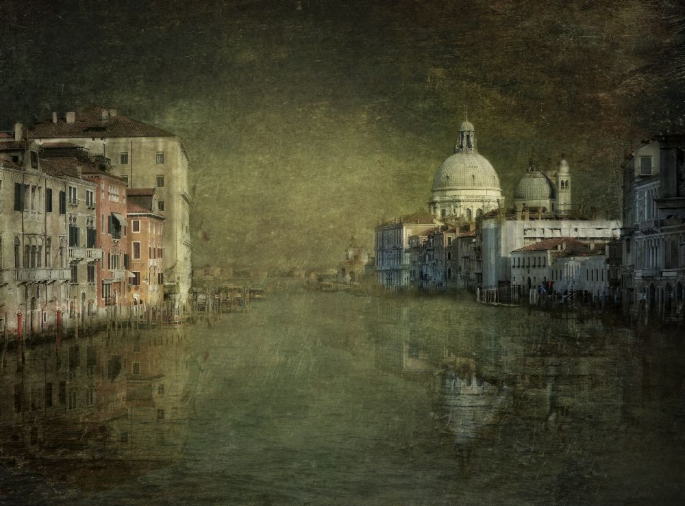 Grand Canal Impression von Joan Blease