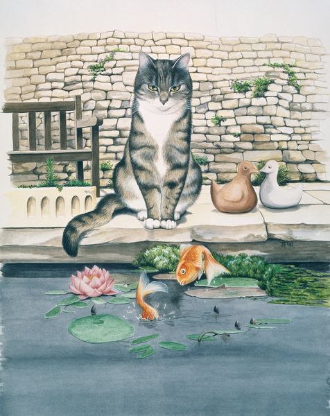 William by the Pond von Joan Freestone