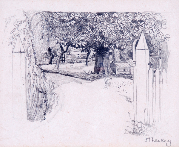 Gateway to the Farmhouse von Joan  Thewsey