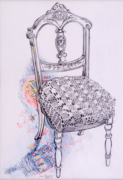 Portrait of My Chair von Joan  Thewsey