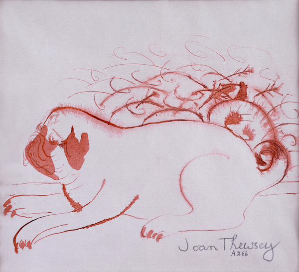 Pug Puppy 2 von Joan  Thewsey