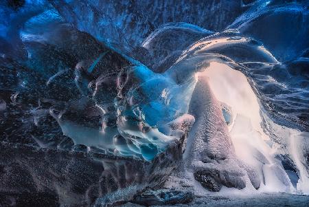 Inside the Blue cave