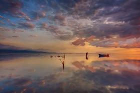 Sunrise in Delta del Ebre