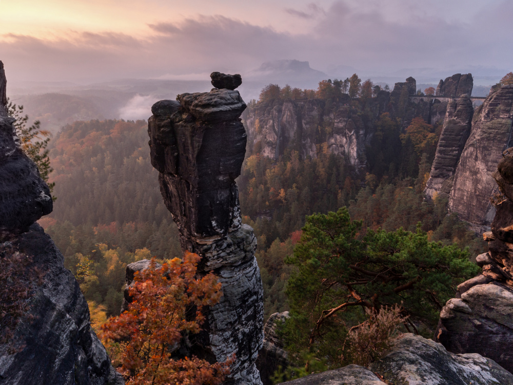 Wehlnadel in Elbe Sandstone Mountains von Jörg Hoffmann