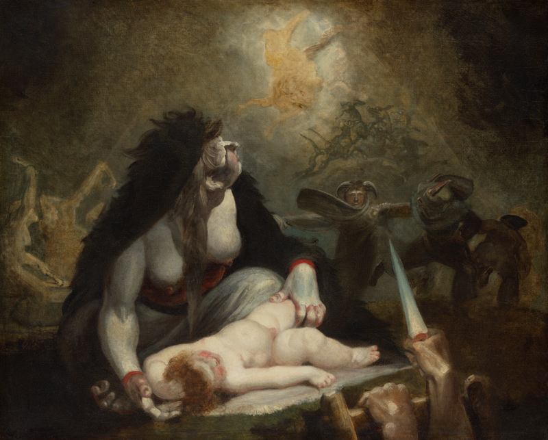 Die wilde Jägerin von Johann Heinrich Füssli