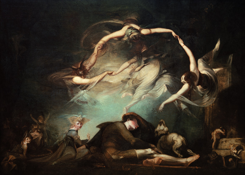 Traum des Schäfers von Johann Heinrich Füssli