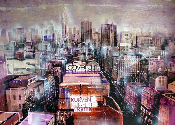 New York, Cityscape -Cover Girl von Johann Pickl