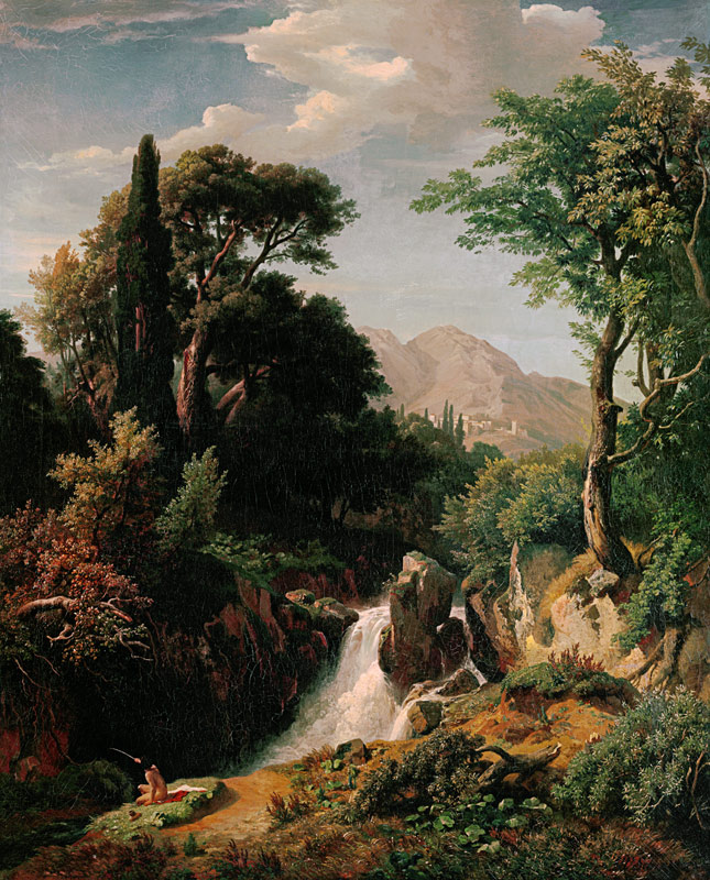 Gegend bei Terni von Johann Wilhelm Schirmer