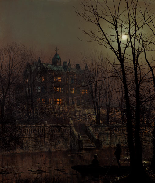 Knostrop Old Hall, Leeds von John Atkinson Grimshaw