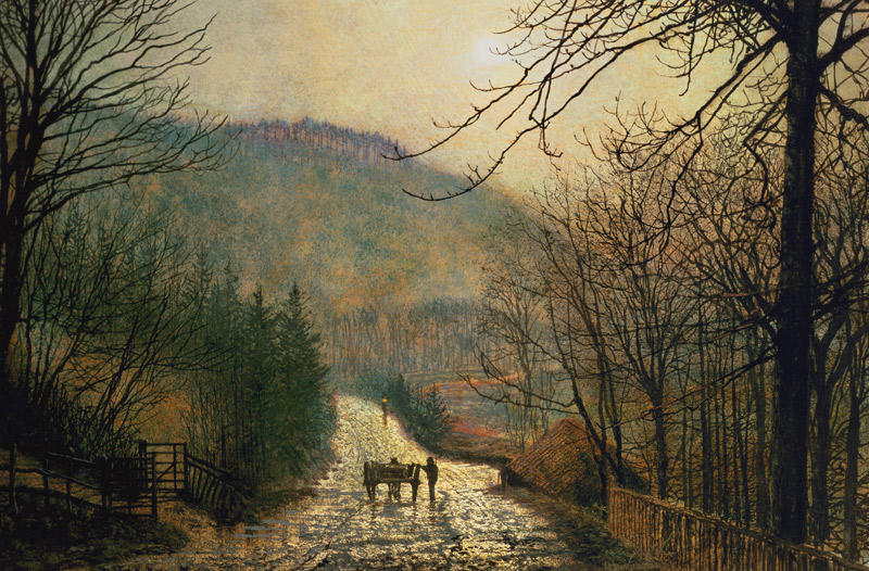 Forge Valley von John Atkinson Grimshaw