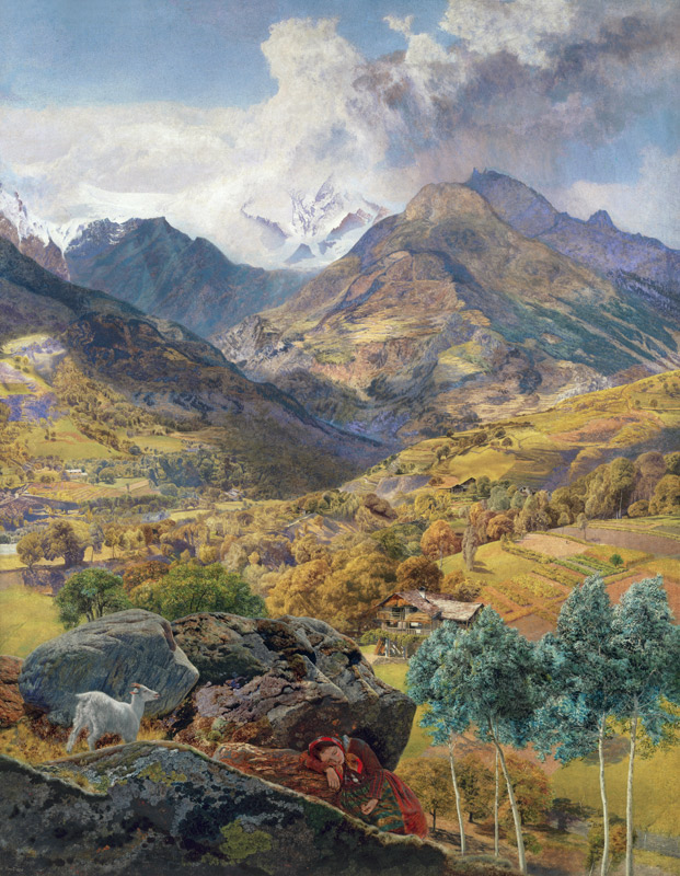 The Val d'Aosta von John Brett