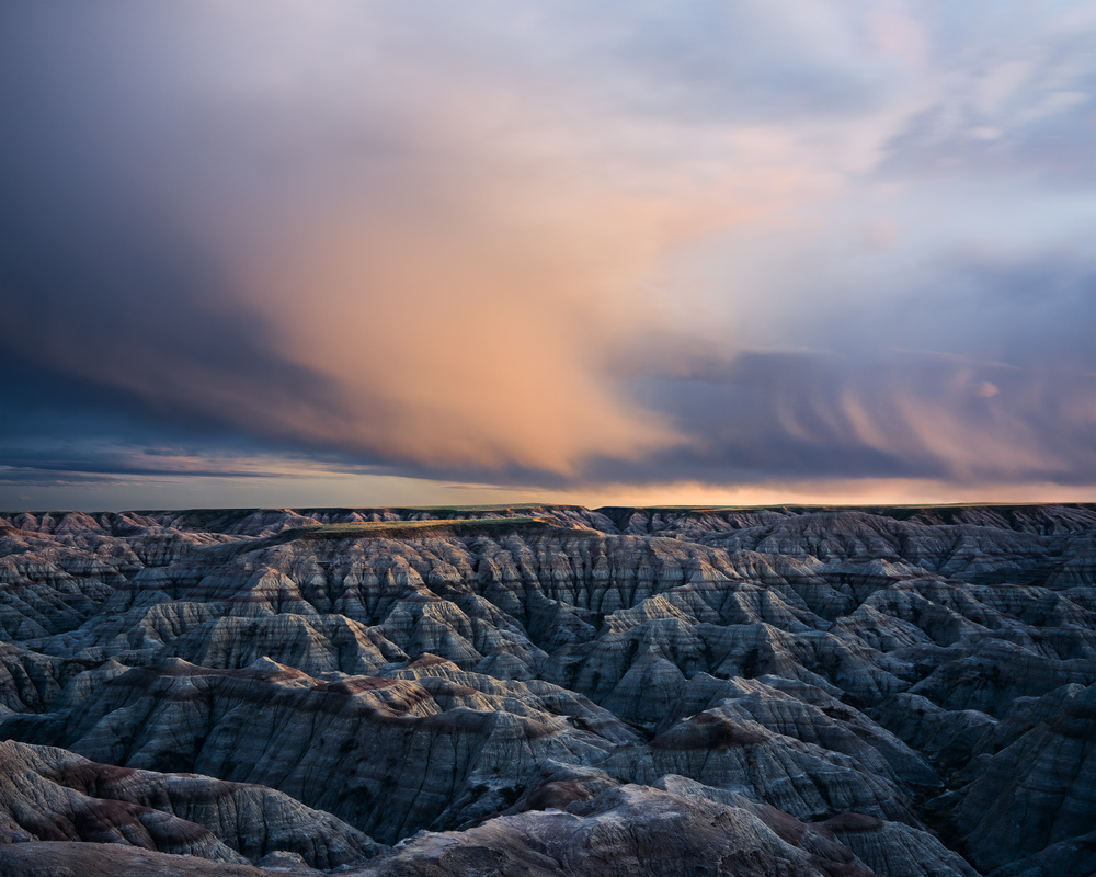 Twilight over Badlands von John Fan