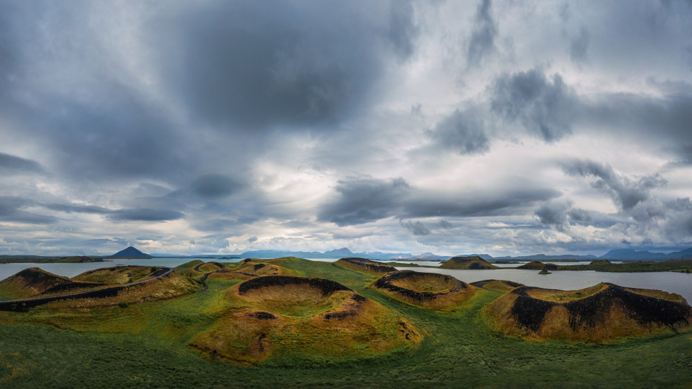 Garden of Volcanos von John Fan