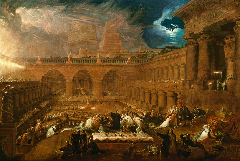 Belshazzar's Feast von John Martin