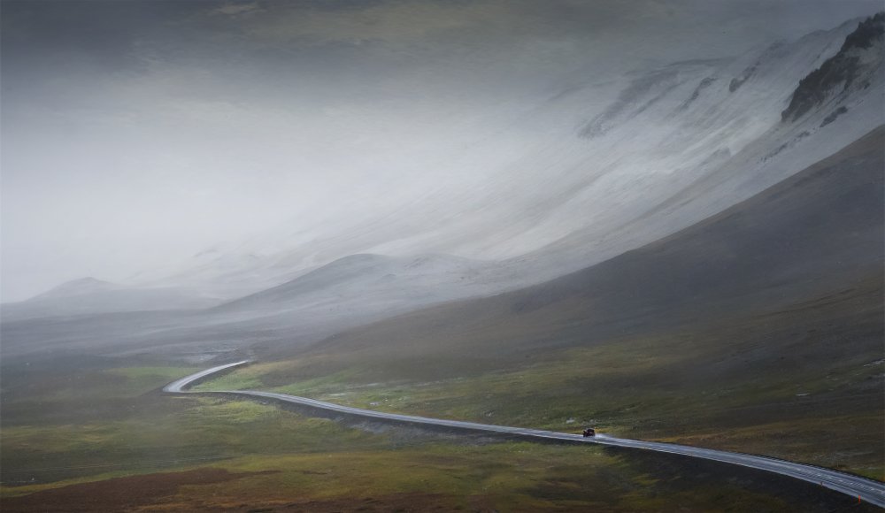 The Ring Road,  Iceland von John-Mei Zhong