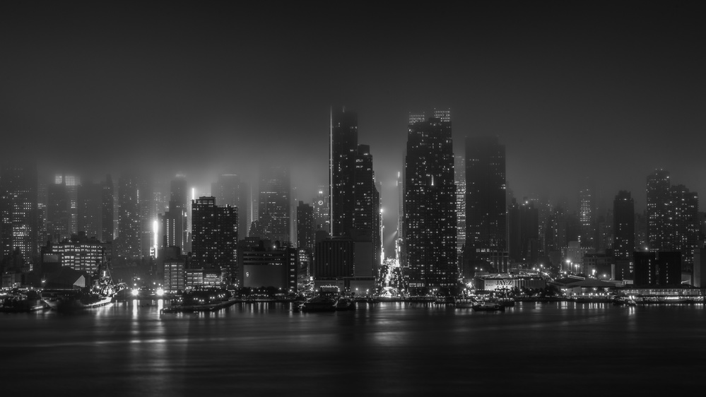 Manhattan Fog von John-Mei Zhong