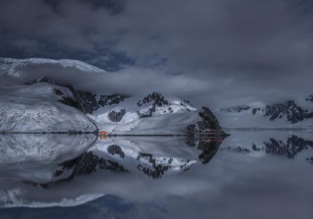 Paradise Bay of Antarctica