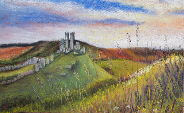 Corfe Castle von Margo Starkey